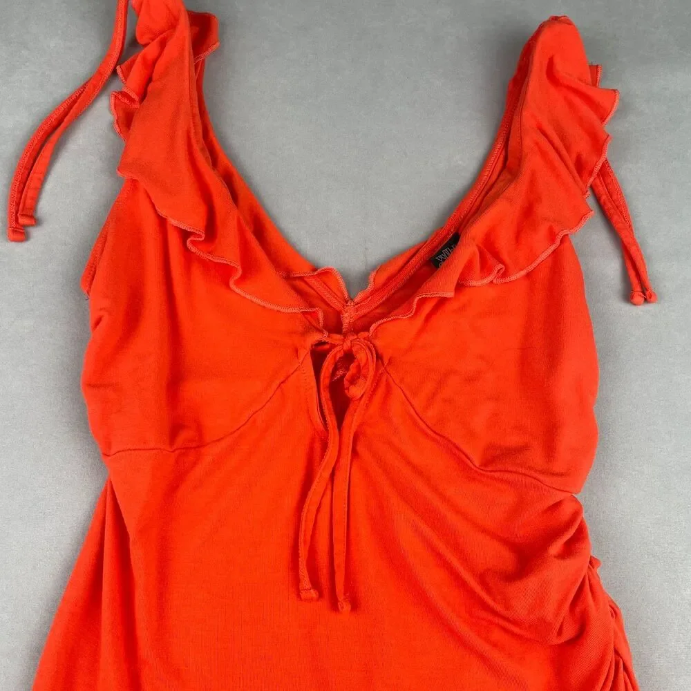Wild Fable Dress Wmns XS Ruffle Hem Handkerchief Asymmetrical Fairy Summer Beach